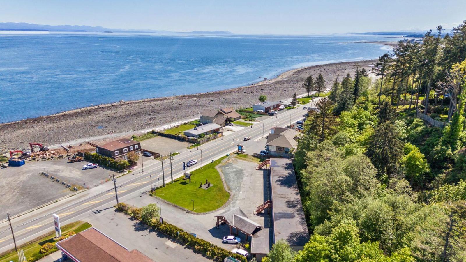 Big Rock Motel Campbell River Exterior foto