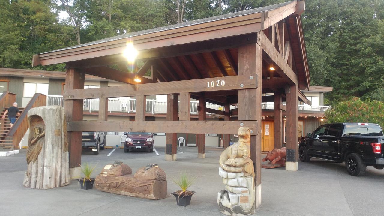 Big Rock Motel Campbell River Exterior foto